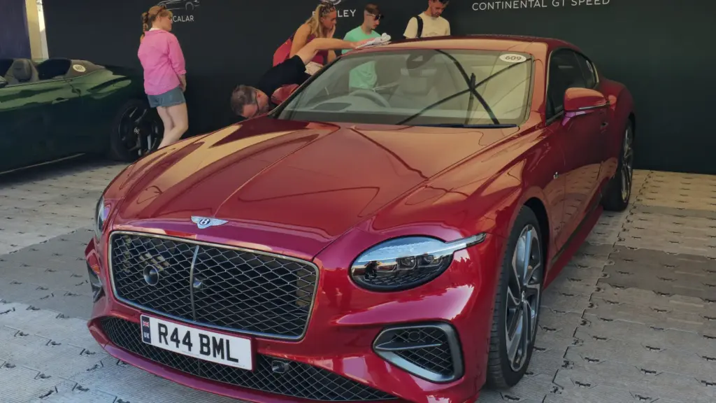 Bentley Continental GT Speed at the 2025 Goodwood Festival of Speed