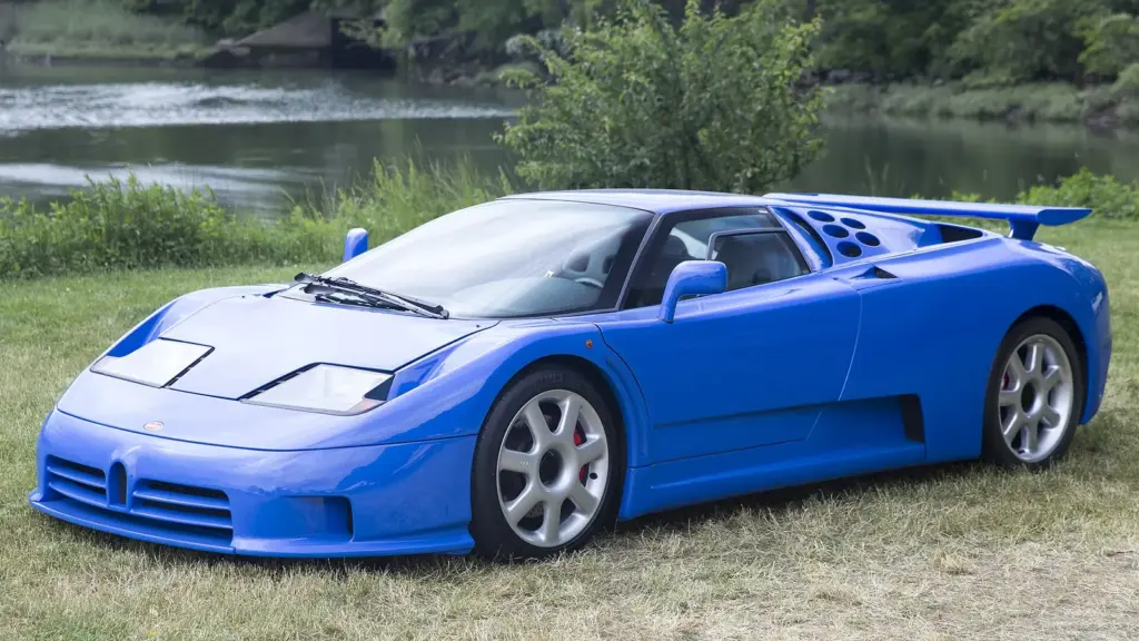 1995 Bugatti EB110 SS in Blu Bugatti