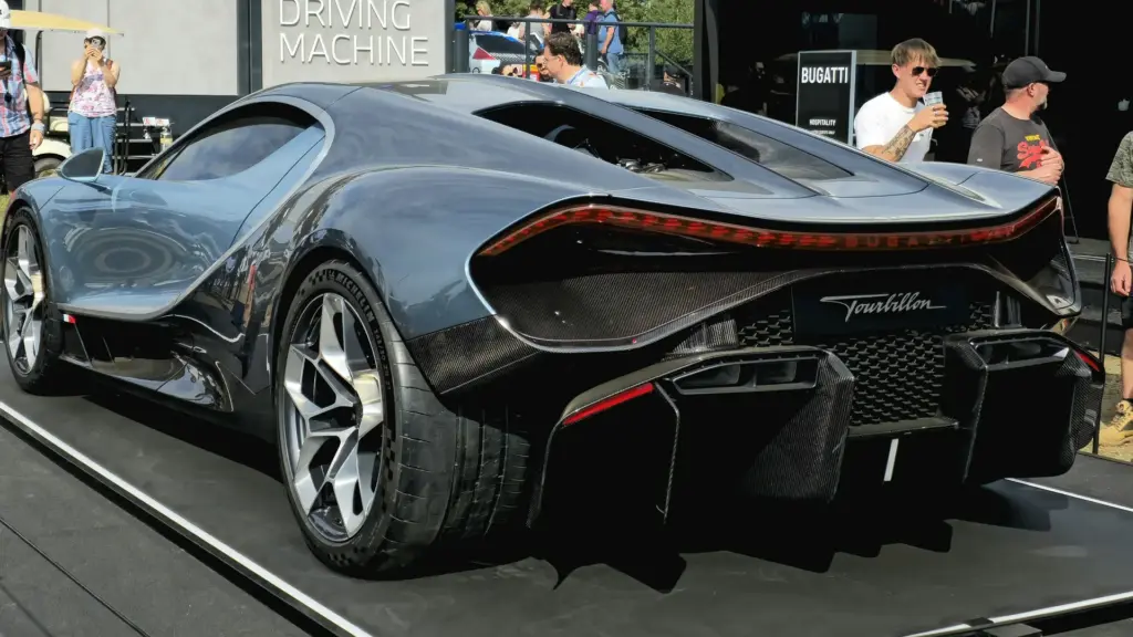 Bugatti Tourbillon hybrid hypercar at the 2024 Goodwood Festival of Speed