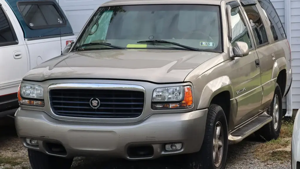 First-generation 1999 Cadillac Escalade in Silver Sand, Newville, Pennsylvania