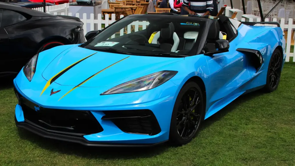 2023 Chevrolet Corvette C8 Stingray at London Concours 2024