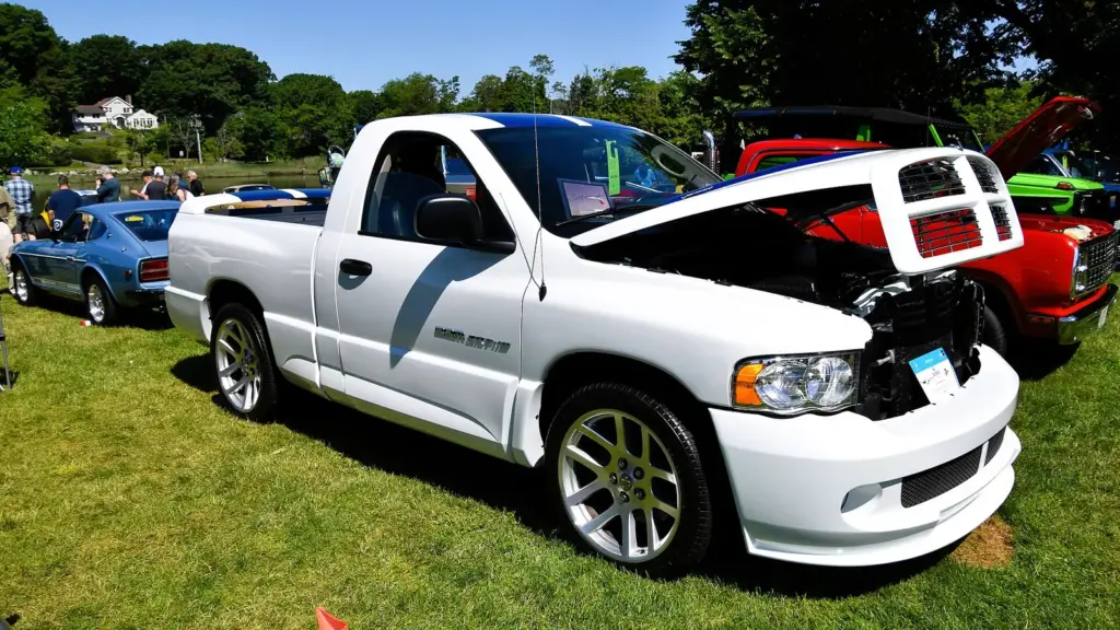 2005 Dodge Ram SRT-10 with the Viper V10