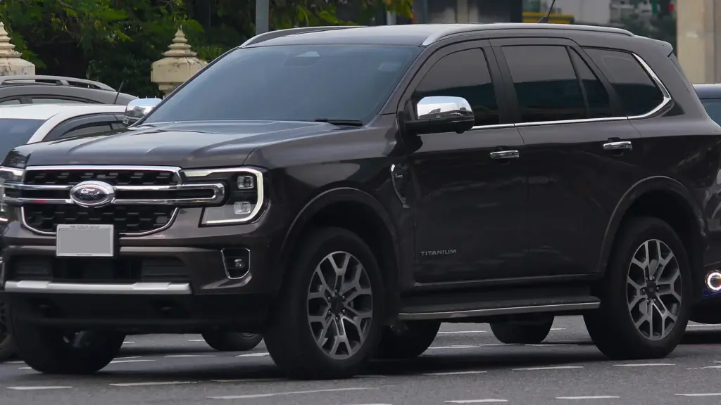 Third-generation Ford Everest Titanium seven-seat SUV