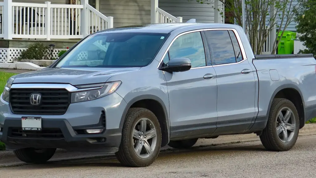 2022 Honda Ridgeline Touring pickup in Sonic Gray Pearl