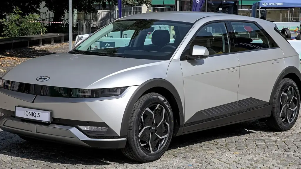 Hyundai Ioniq 5 at the IAA Mobility show in Munich in 2021