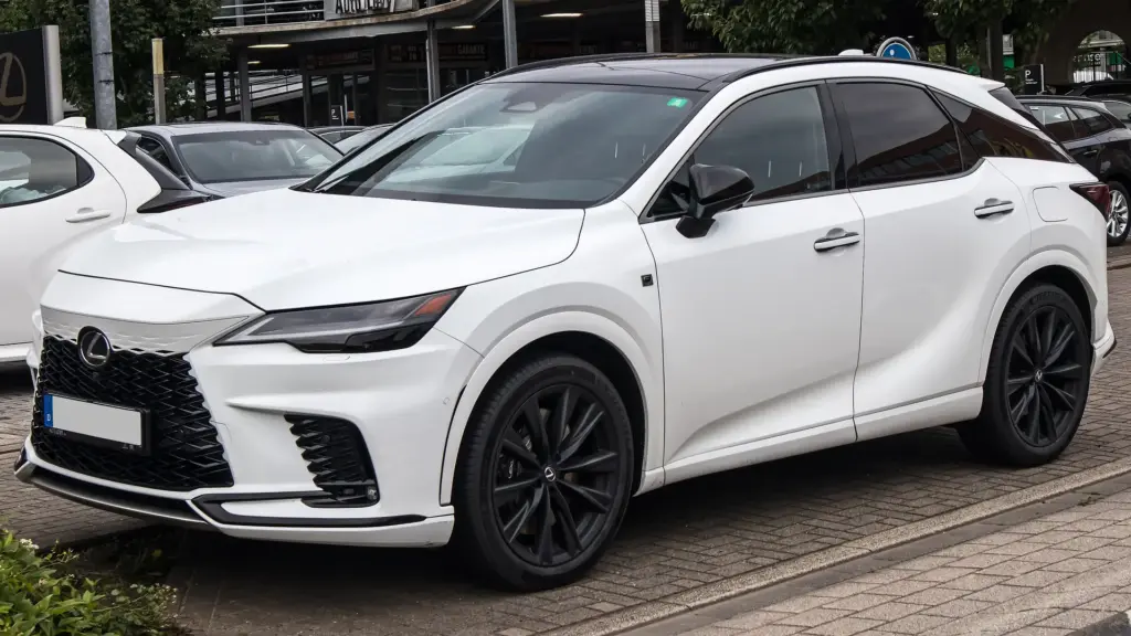 White Lexus RX 500h F SPORT Performance SUV
