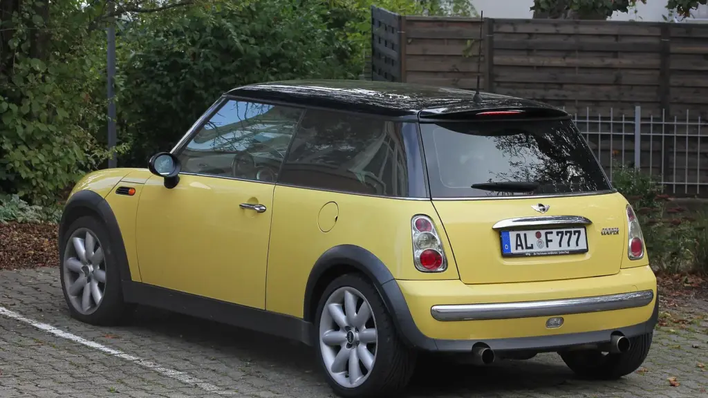 First-generation BMW-era MINI Cooper (R50), built 2001 to 2006