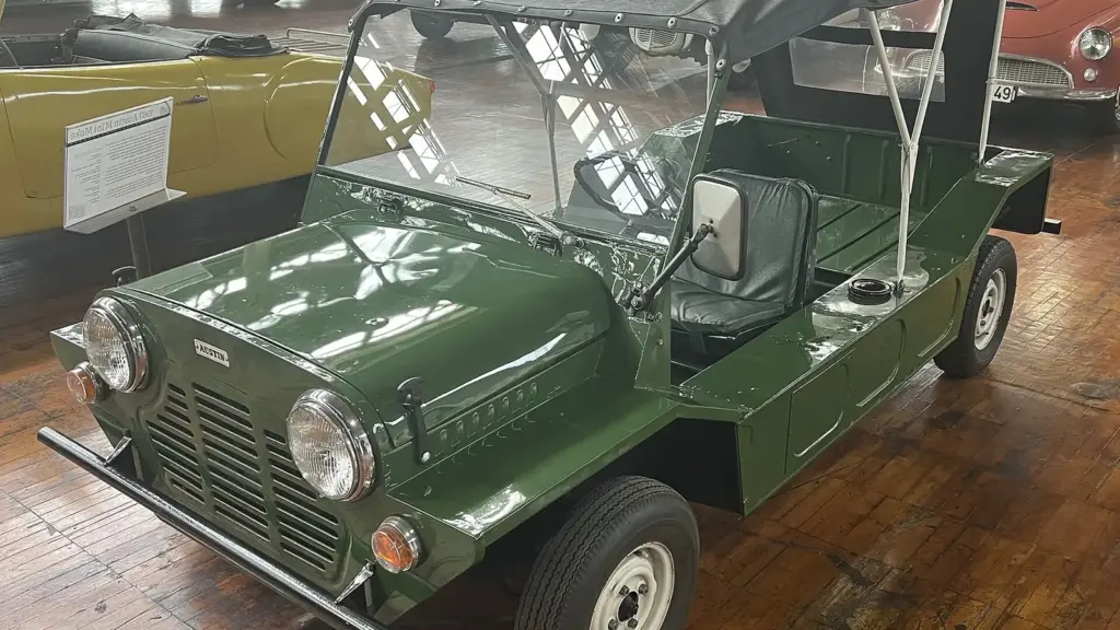 1967 Austin Mini Moke at the Lane Motor Museum