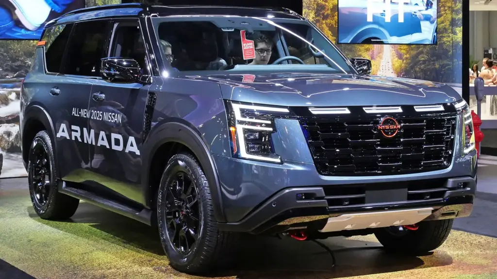 2025 Nissan Armada Pro-4X at the 2025 New York International Auto Show