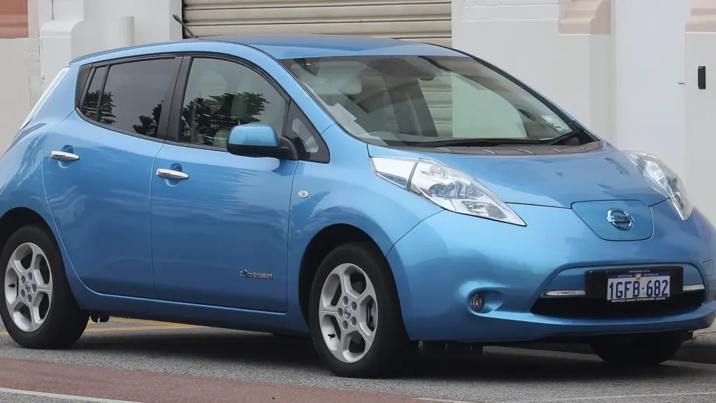 First-generation Nissan Leaf (ZE0) electric hatchback