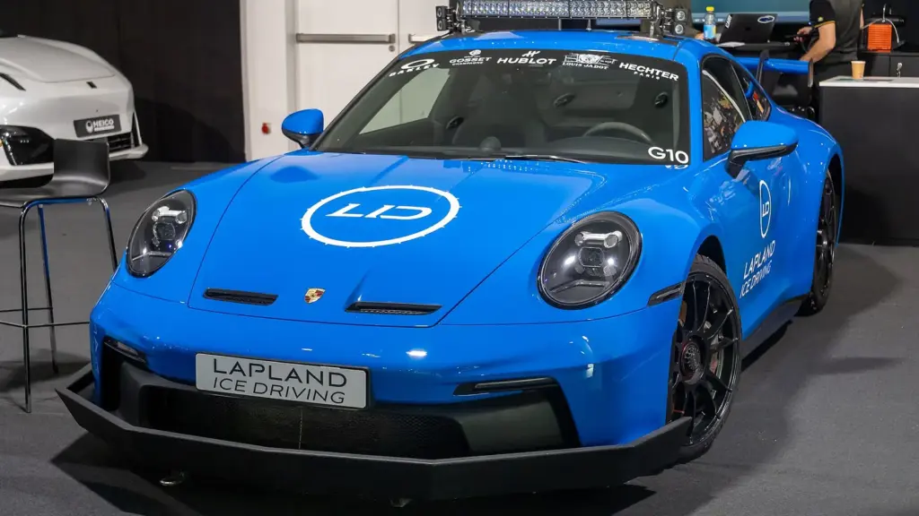 Porsche 911 GT3 on display at Auto Zurich 2025