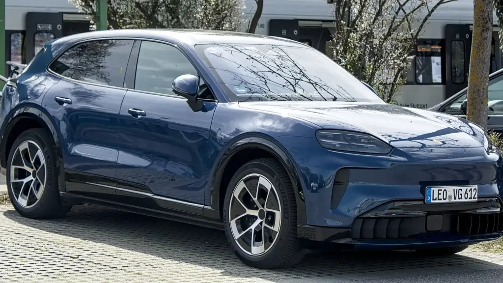 Porsche Cayenne Electric SUV in Böblingen, Germany
