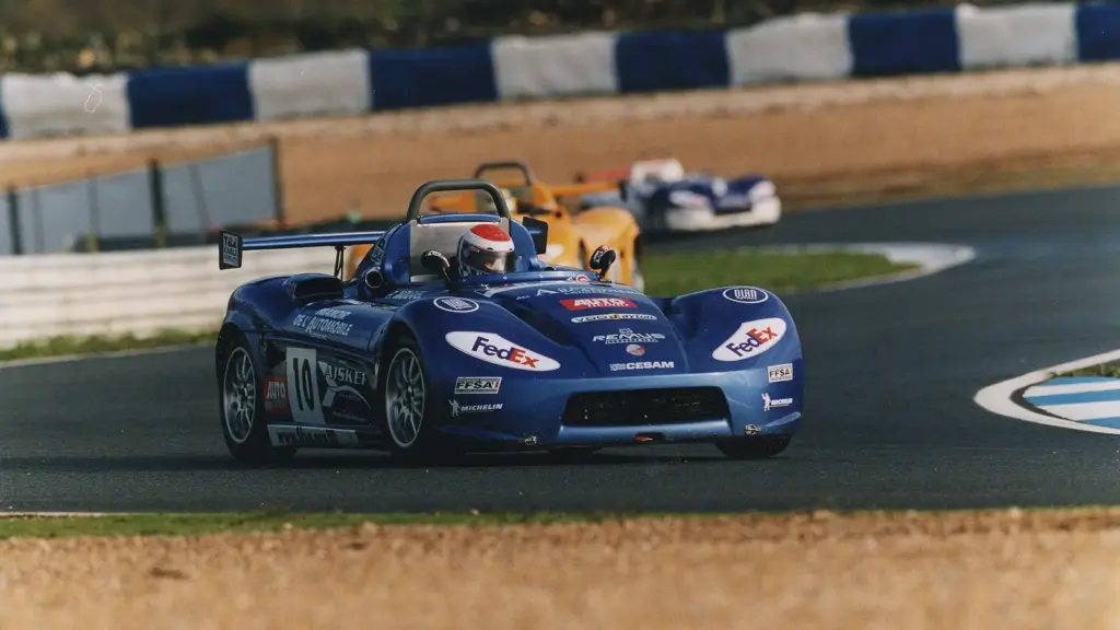 Race car on track at Circuito do Estoril near Lisbon