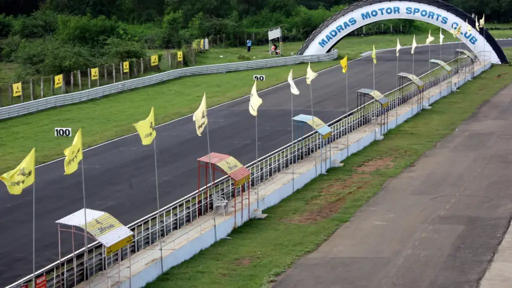 Track at Madras International Circuit near Chennai