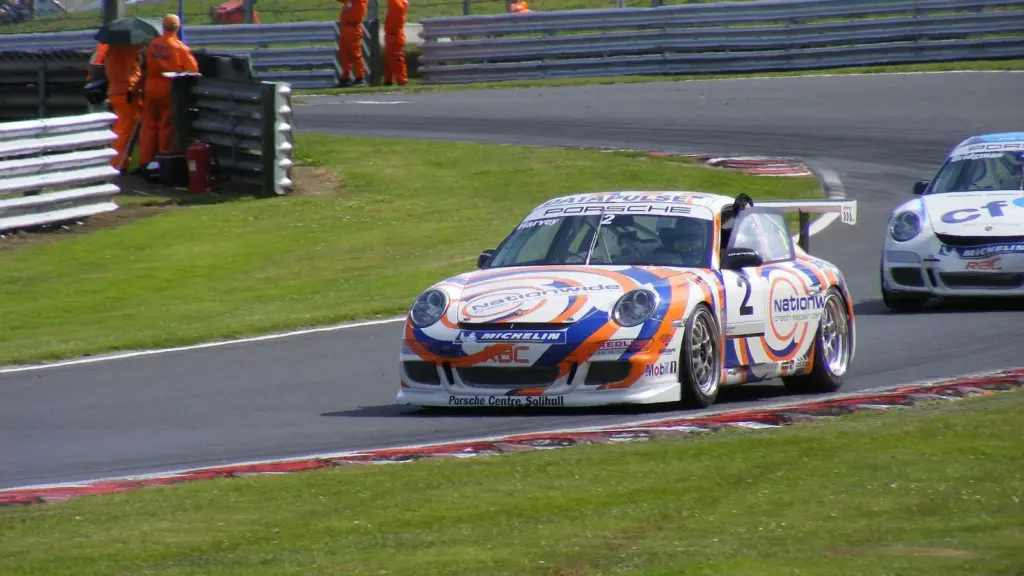Touring car racing at Oulton Park in Cheshire