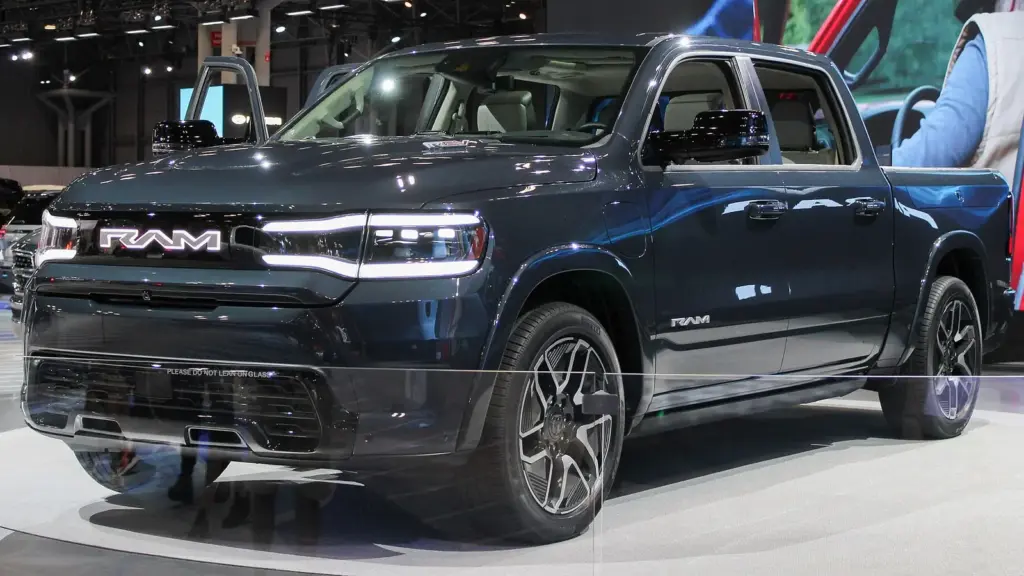 Ram 1500 REV shown at the 2023 New York International Auto Show