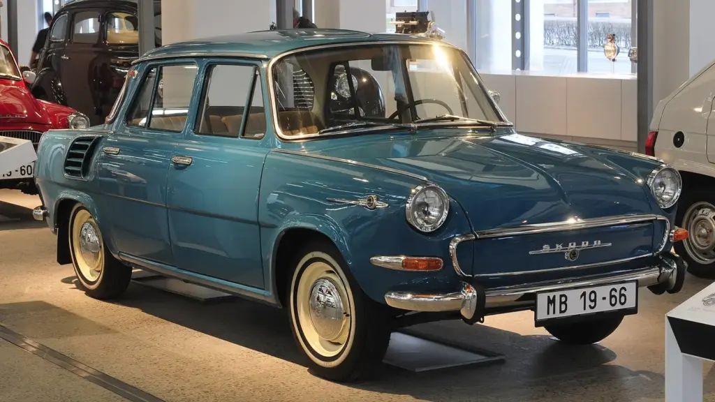 Škoda 1000 MB at the Škoda Museum in Mladá Boleslav