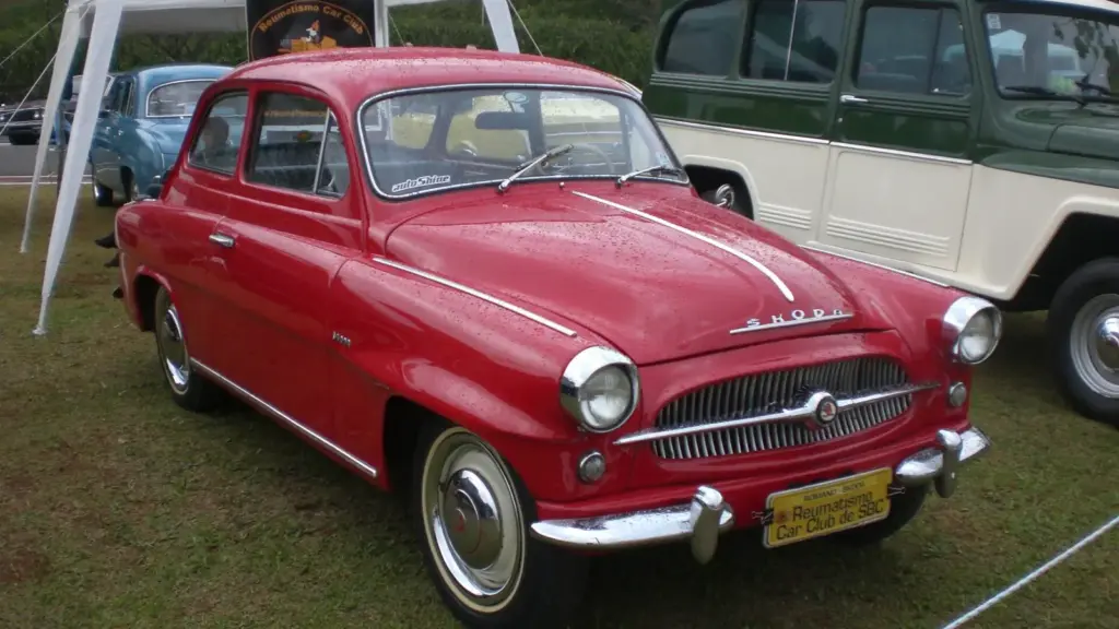 Original Škoda Octavia from the 1960s in São Caetano do Sul, Brazil