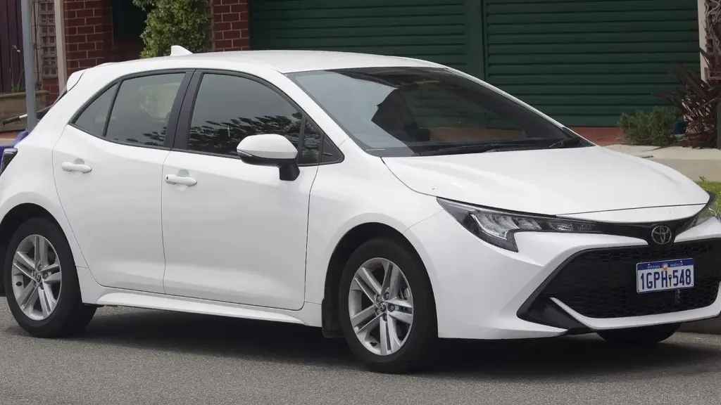 Toyota Corolla Ascent Sport hatchback photographed in Fremantle, Western Australia