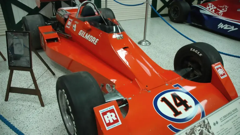 The Coyote-Foyt that A.J. Foyt drove to win the 1977 Indianapolis 500