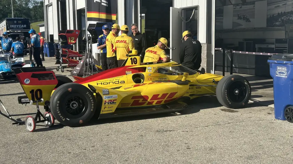 Álex Palou’s No. 10 Chip Ganassi Racing Honda IndyCar at Road America in 2026