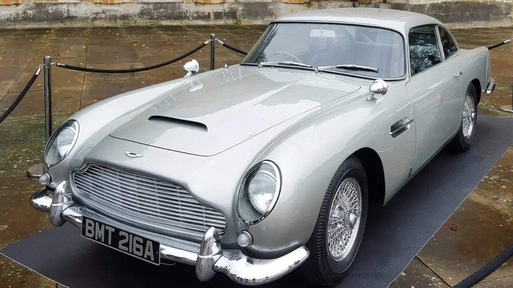 Aston Martin DB5 used in the James Bond film Skyfall
