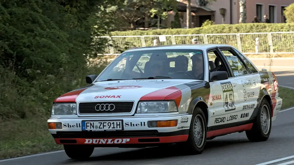 Audi V8 quattro DTM car at the Solitude Revival in 2022