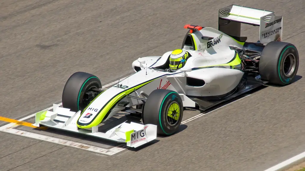 Jenson Button in the Brawn BGP 001 at the 2009 Spanish Grand Prix