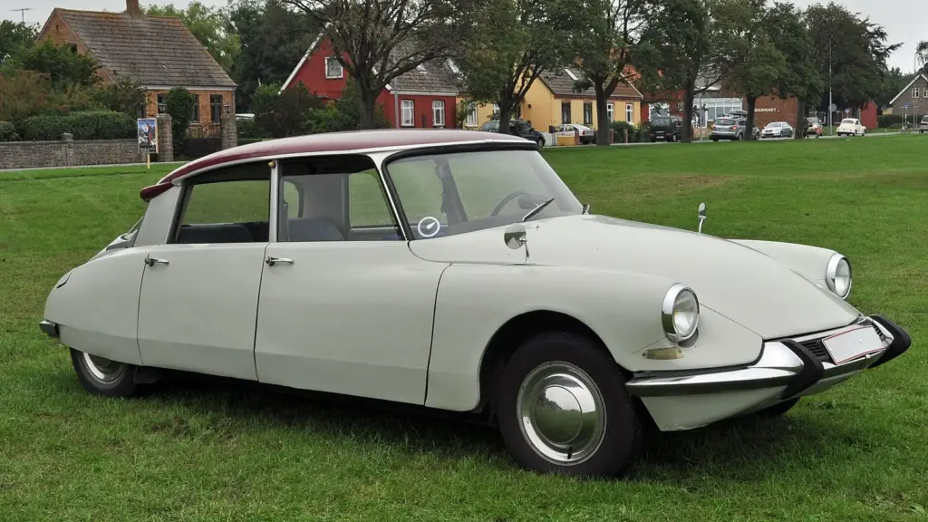 Citroën DS at the Bornholm Rundt 2012 classic car rally in Denmark