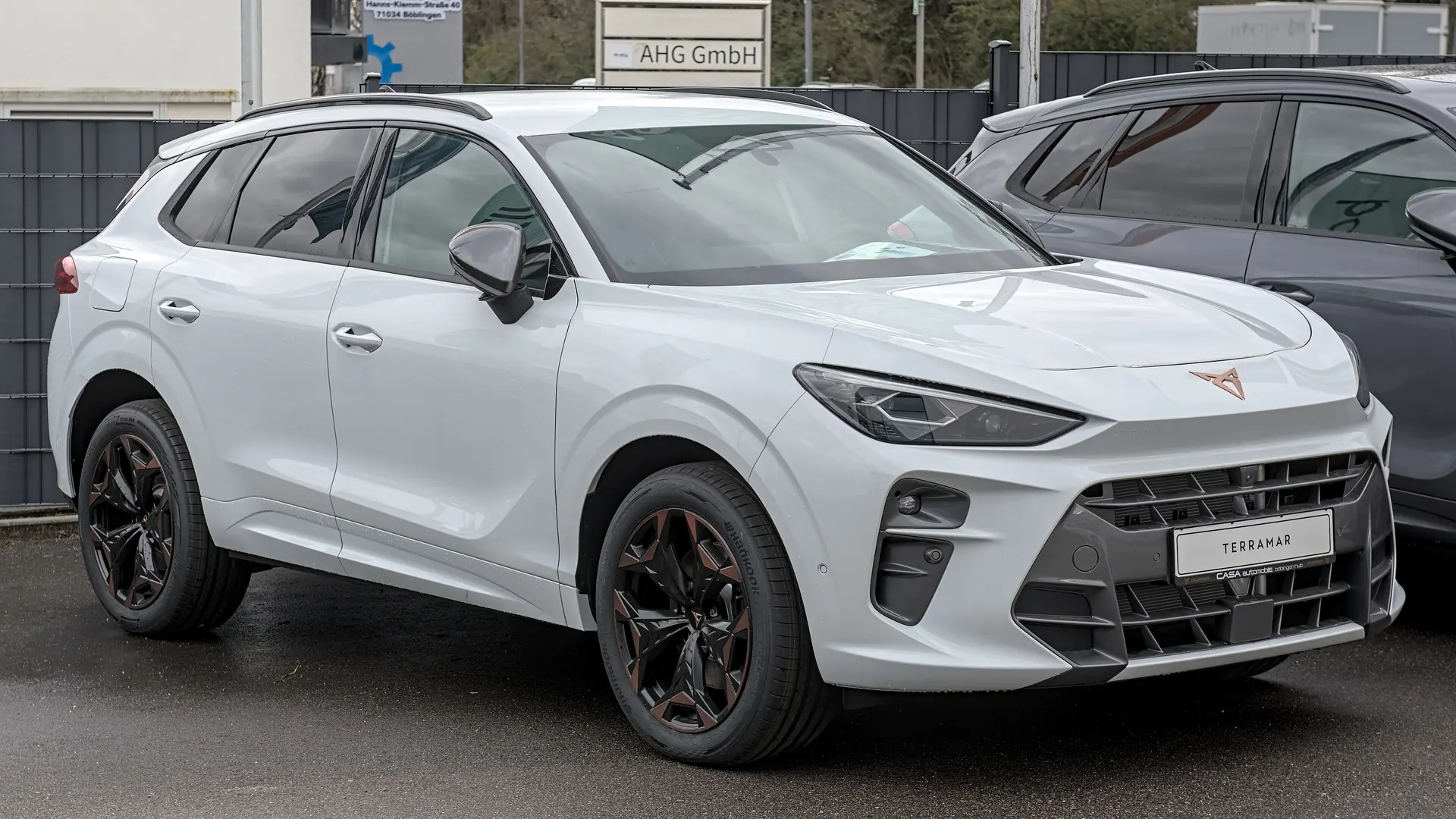 White Cupra Terramar VZ SUV
