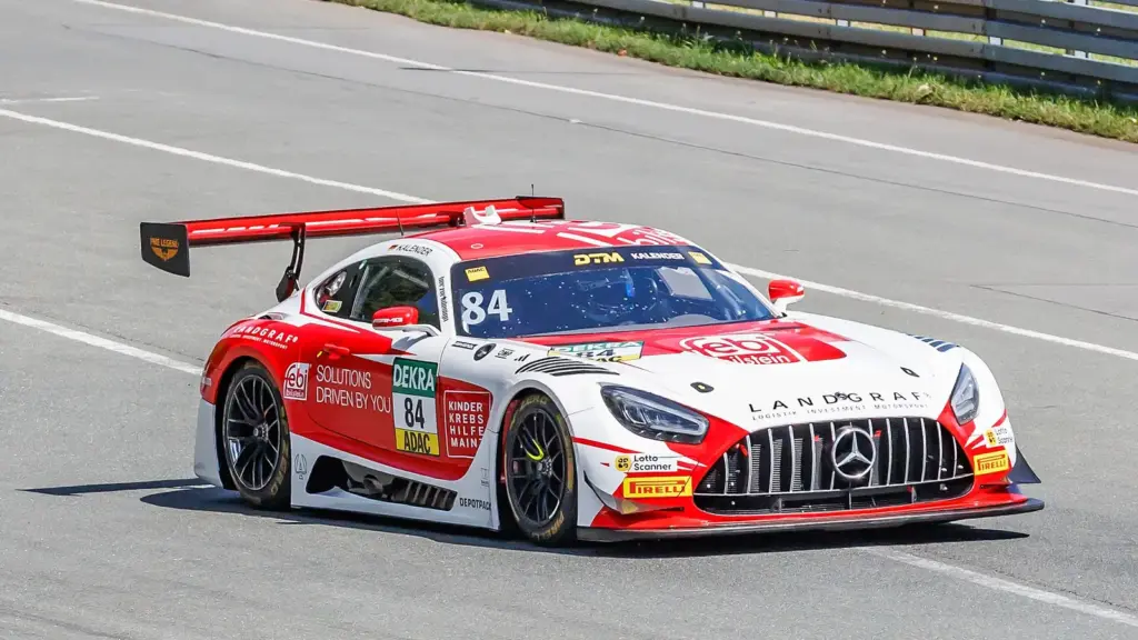 Tom Kalender’s Mercedes-AMG Team Landgraf GT3 car at the Norisring, 2026
