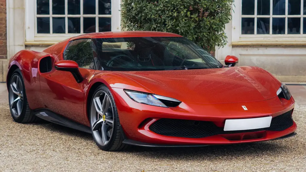 Ferrari 296 GTB plug-in hybrid sports car