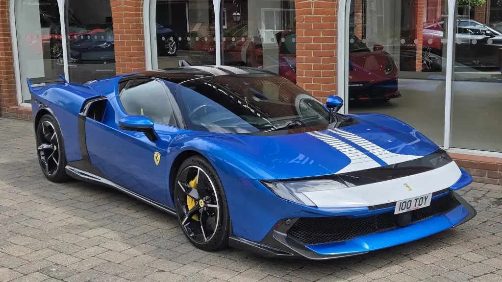 2026 Ferrari 849 Testarossa Assetto Fiorano in Blu Corsa