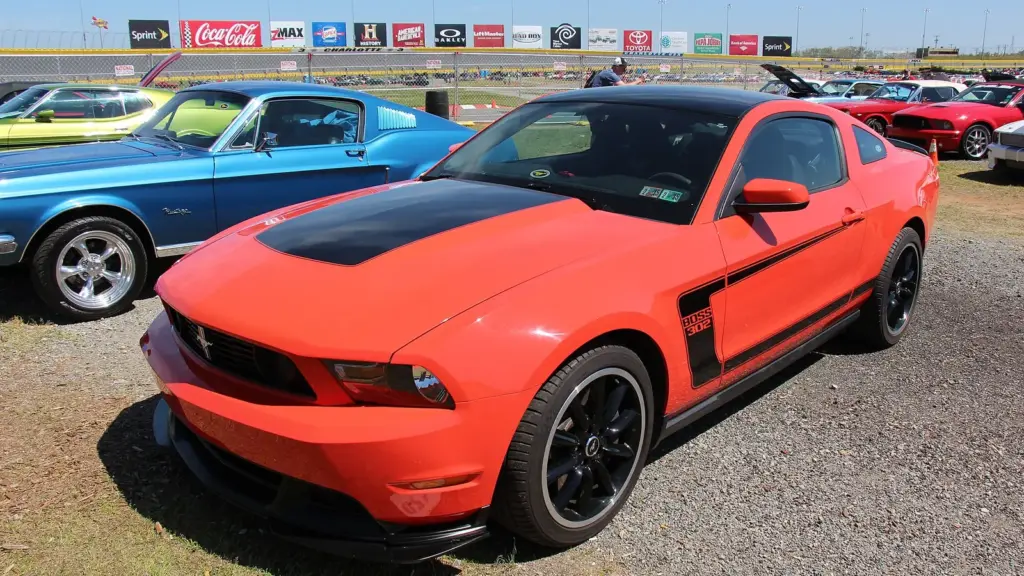 2012 Ford Mustang Boss 302 in Competition Orange