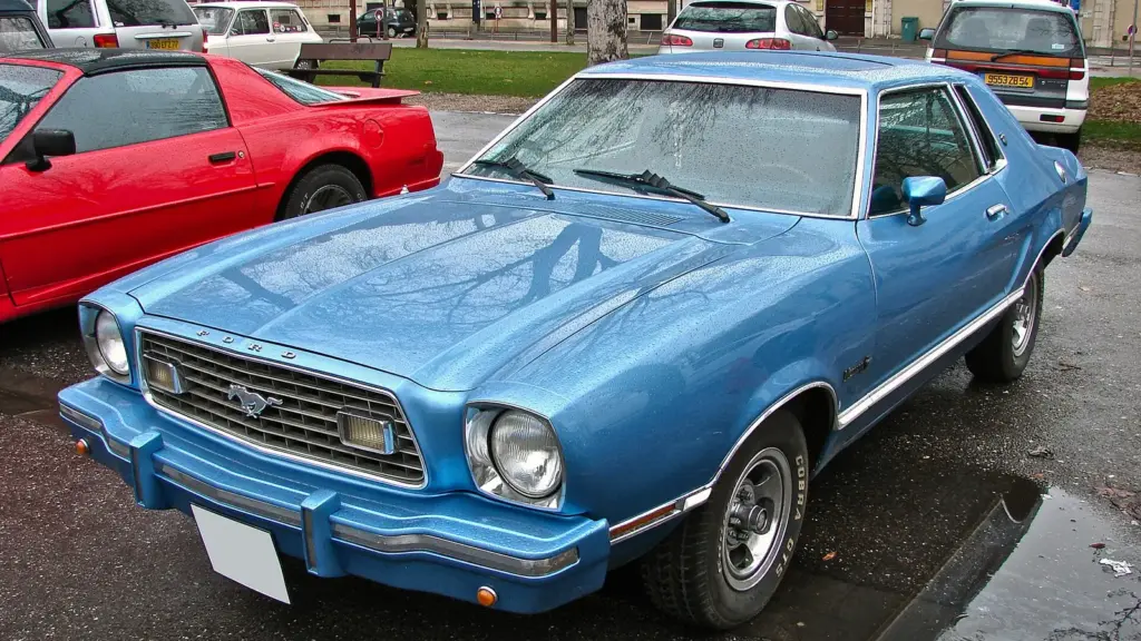 Ford Mustang II, second generation, photographed in France