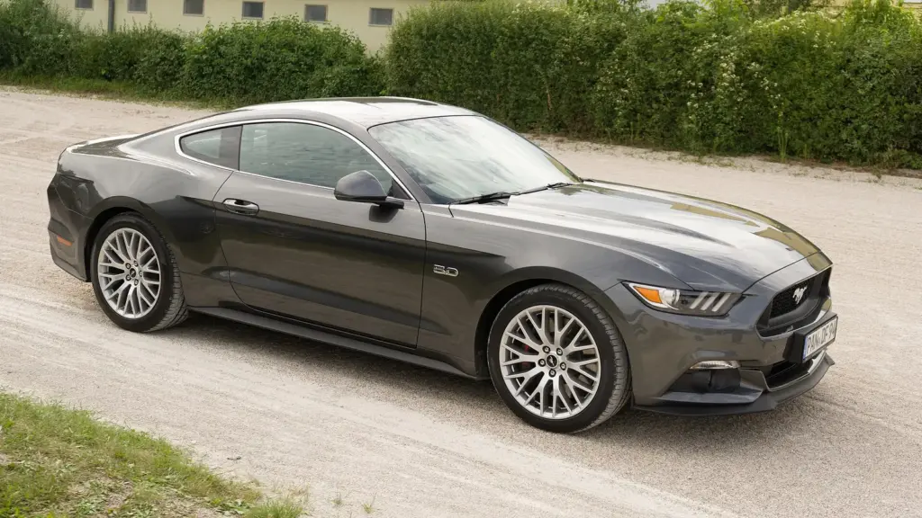 2015 Ford Mustang GT fastback, S550 generation, at the US-Car Days in Austria
