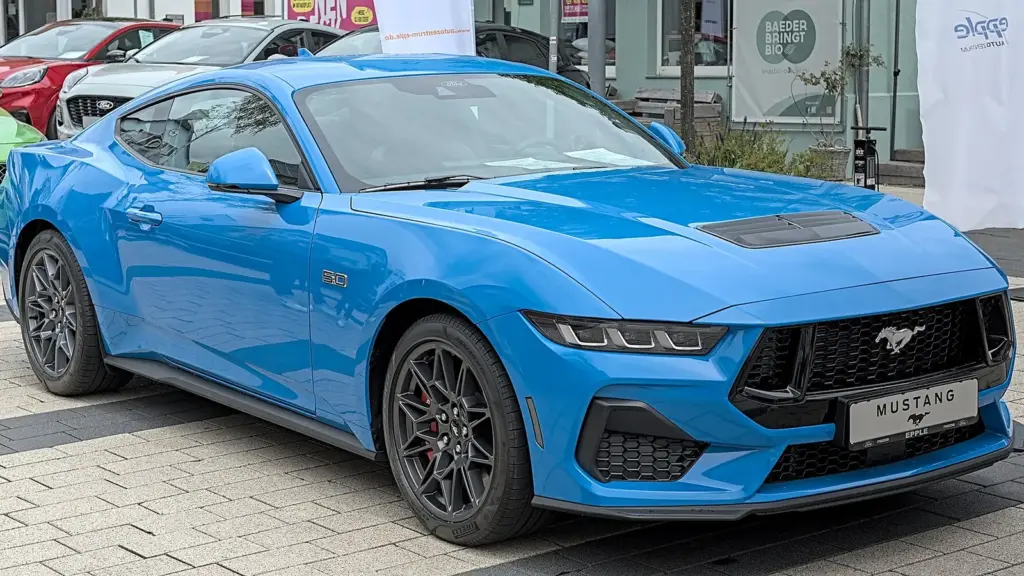Ford Mustang GT, seventh generation, at the Rutesheim car show in 2025