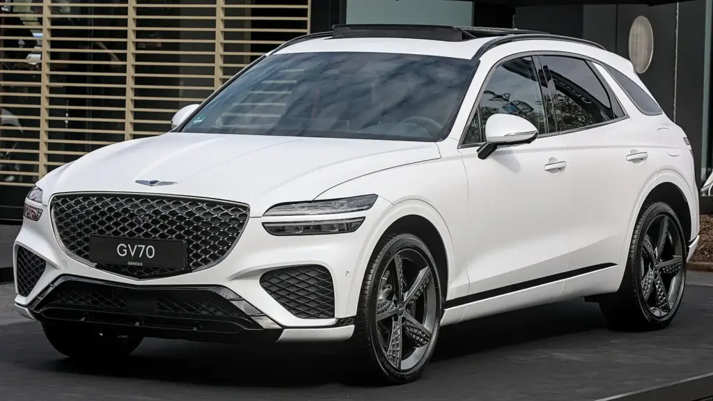 Genesis GV70 SUV at the IAA 2021