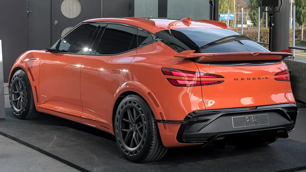 Genesis GV60 Magma Concept at Auto Zurich 2024