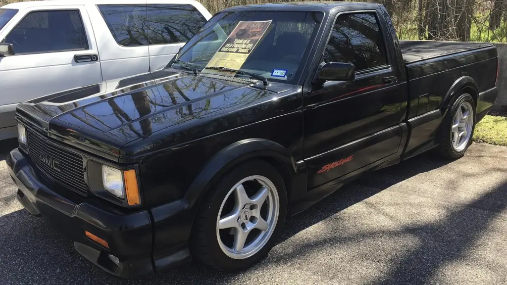 GMC Syclone turbocharged sport pickup at Radwood Austin