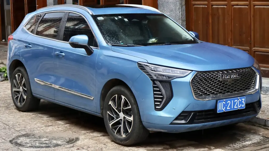 Blue Haval Jolion compact SUV