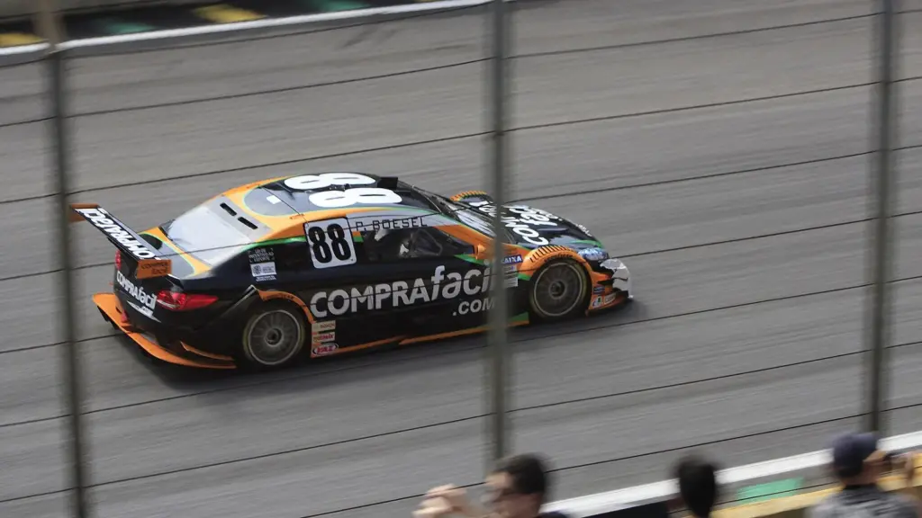 A Peugeot 408 racing in Stock Car Brasil at Interlagos in 2012
