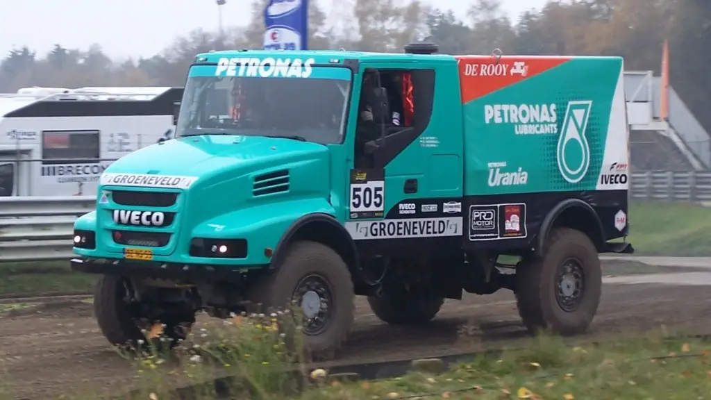 Team De Rooy Iveco Powerstar rally-raid truck driven by Gerard de Rooy, 2011