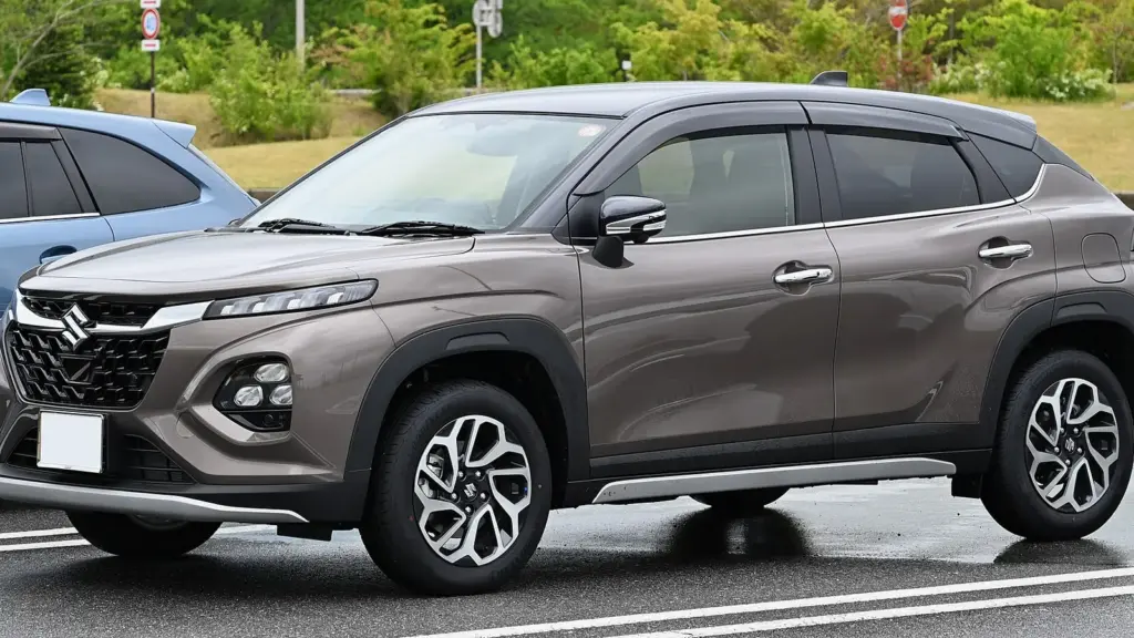 Gray Suzuki Fronx crossover