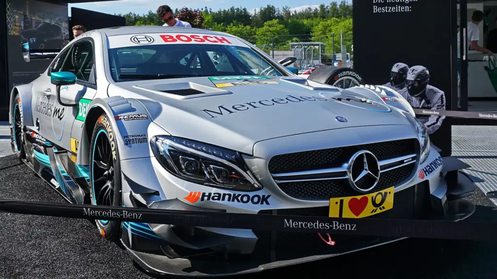 Gary Paffett’s Mercedes-AMG C63 DTM during the 2017 season