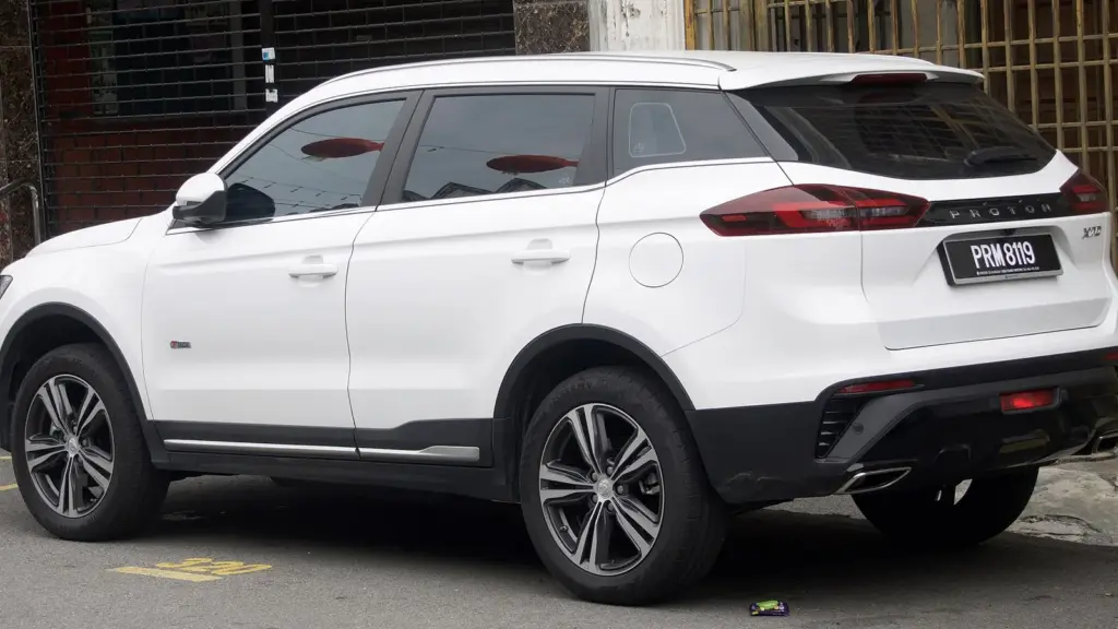 2024 Proton X70 Executive SUV, rear view