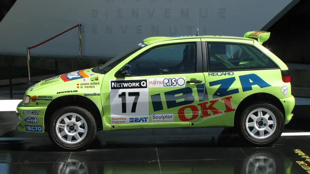 SEAT Ibiza Kit Car rally car at the 2009 Barcelona Motor Show