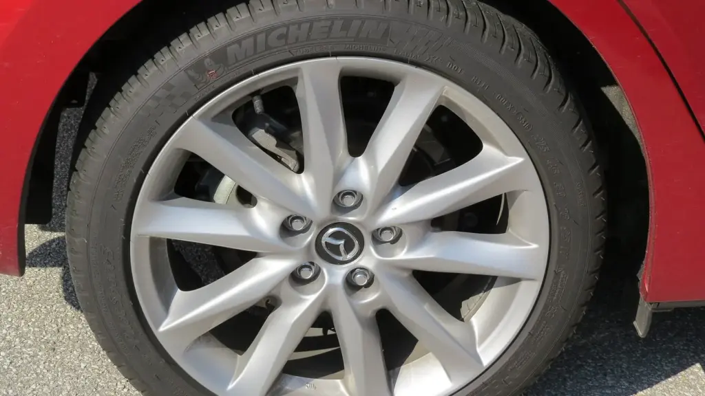 Michelin Pilot Sport 3 summer performance tire on an alloy wheel