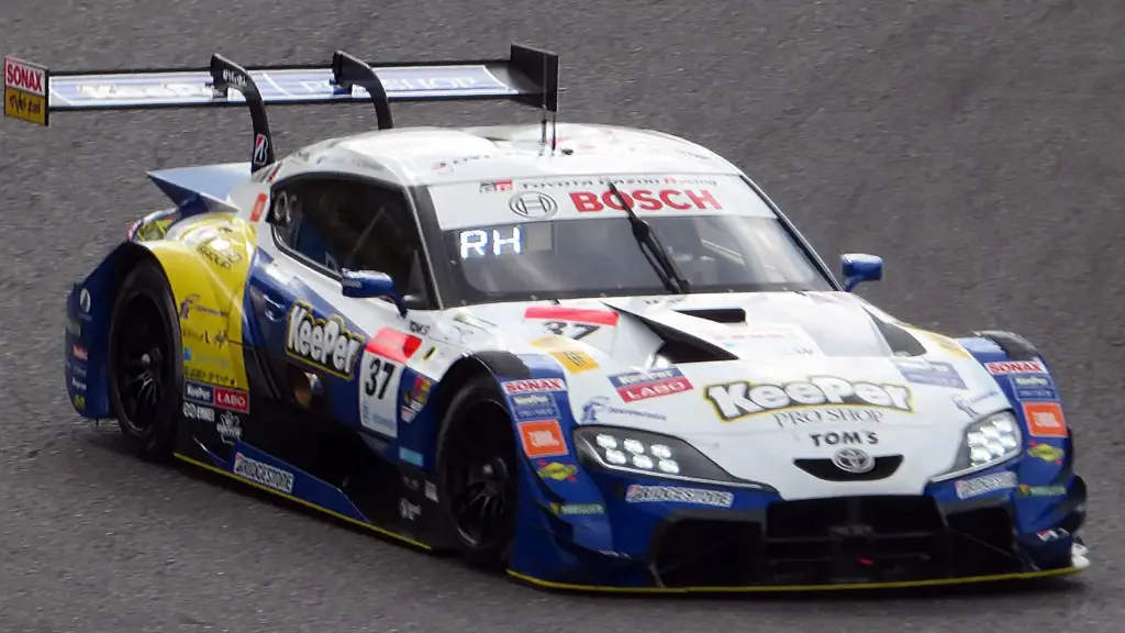The No. 37 KeePer TOM'S Toyota GR Supra at the 2020 Suzuka 300 km
