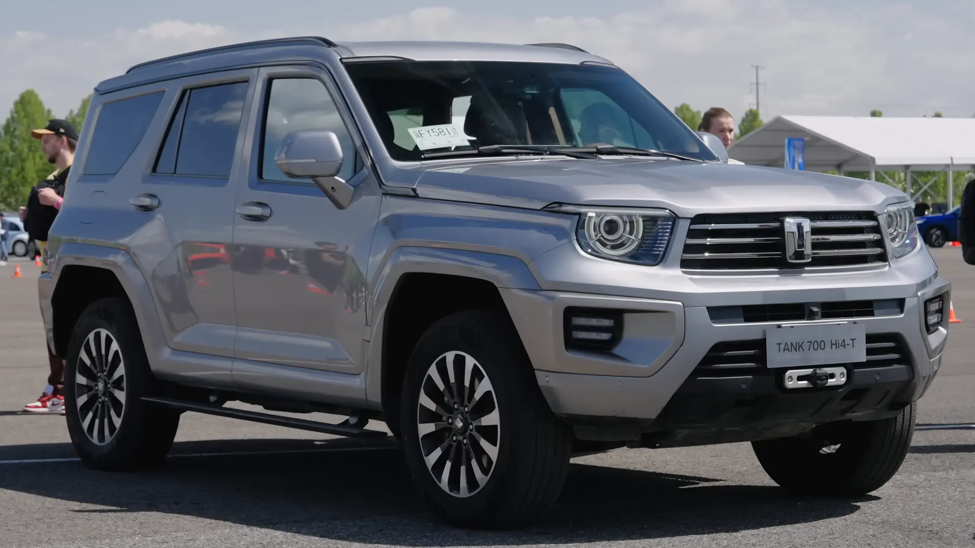 Silver 2024 Tank 700 Hi4-T off-road SUV